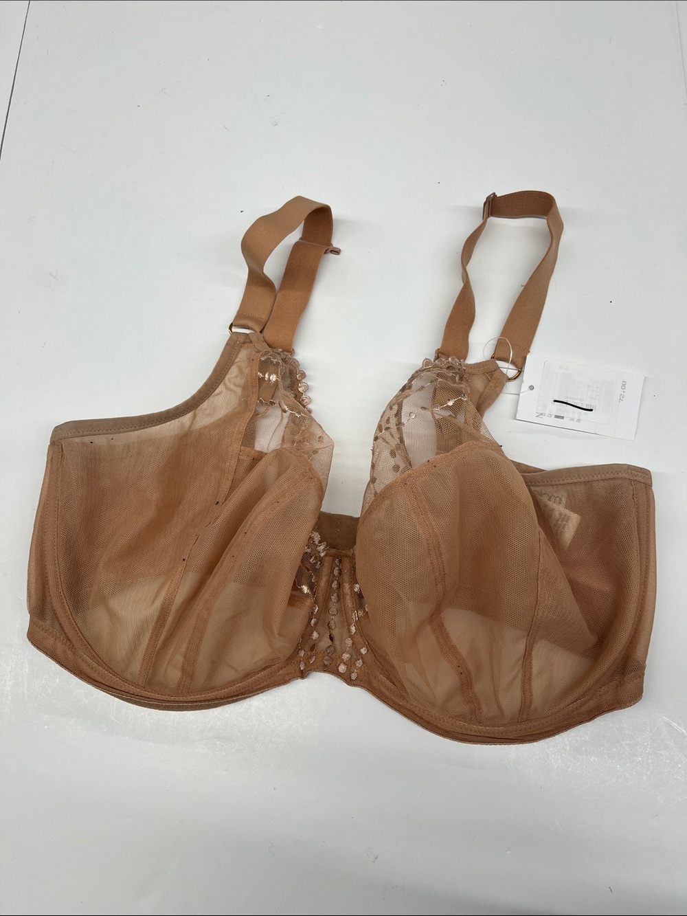 NEW Elomi Women’s Sheer Embroidered Underwire Bra Size 36K